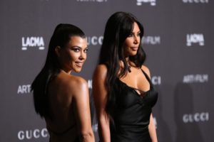 Kim & Kourtney Kardashian Step Out With Scott Disick & Sofia Richie