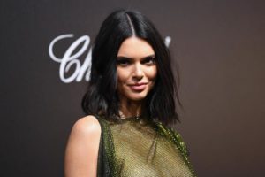 Kendall Jenner Wears A See-Through Dress To British Fashion Awards