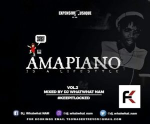 Fakazahiphop official: DJ Whatwhat NAM – AmapianoIsALifeStyle Vol.2 Mixed (Tribute To The Piano King Kabza De Small)