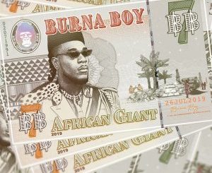 Burna Boy – African Giant [Official Tracklist & Cover Artwork]
