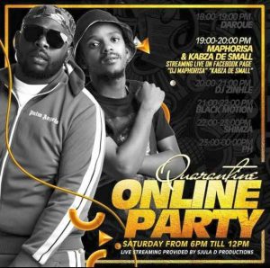 DJ PH – SA Quarantine Online Party Pt 3 Mix