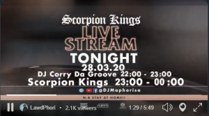 Dj Maphorisa – Scorpion Kings Live Stream Tonight