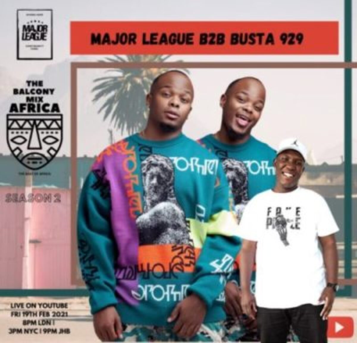 Download Busta 929 Major League Djz Amapiano Live Balcony Mix Mp3 Fakazahiphop