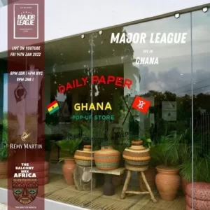 Major League – Amapiano Balcony Mix Live (At Daily Paper Pop Store Ghana)