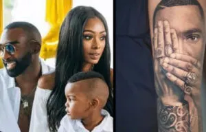 Bianca Naidoo flaunts tattoo of her late husband, Riky Rick