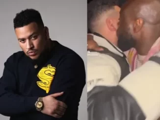 AKA’s reaction after man kissed him (Video)
