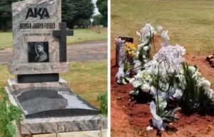 Here’s why AKA’s tombstone was removed (Video)